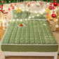 🛏️ 50 % RABATT! 🎁 VARMT SENGELAKEN - Børstet flanell og dype lommer, sklisikre hjørner for komfort hele året ❄️🛌