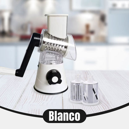 🔥 2025 Venta de cocina 🔥 Rallador manual multifuncional giratorio y picadora 🚀🥕