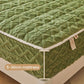 🛏️ 50 % RABATT! 🎁 VARMT SENGELAKEN - Børstet flanell og dype lommer, sklisikre hjørner for komfort hele året ❄️🛌