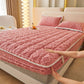 🛏️ 50 % RABATT! 🎁 VARMT SENGELAKEN - Børstet flanell og dype lommer, sklisikre hjørner for komfort hele året ❄️🛌