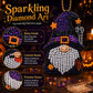 🎃💎 31-Day Halloween Diamond Painting Advent Calendar – DIY Gnome Ornament Countdown Kit