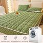🛏️ 50 % RABATT! 🎁 VARMT SENGELAKEN - Børstet flanell og dype lommer, sklisikre hjørner for komfort hele året ❄️🛌