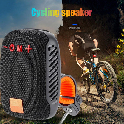 Bluetooth-sportshøyttaler for sykkel – IPX5 vanntett, TWS og MicroSD-kortstøtte 🚴‍♂️🔊