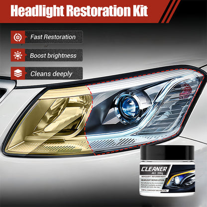 🏆 Last Day Special Price $14.99 ! 🔥Headlight Restoration Kit for Yellowed & Foggy Lights