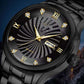 Reloj luminoso impermeable bicolor para hombre