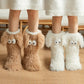 💞Kvinners vintervarme, sklisikre hjemmesokker🧦