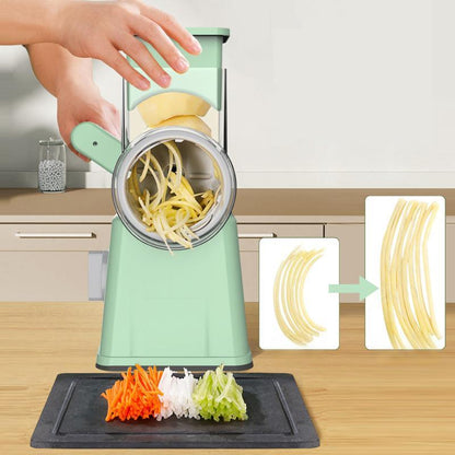🧑‍🍳Kjøkkenutstyr – 60 % rabatt🥳In 1 Rotary Cheese Grater Set