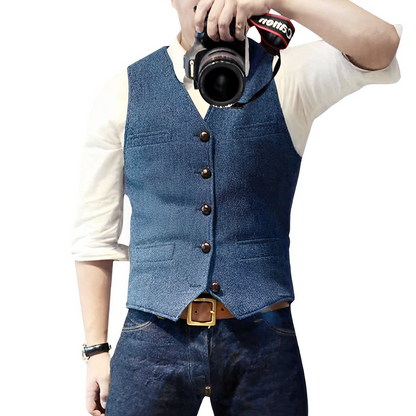 🔥Hot Sale Deals-Slim Fit Casual Business Vest for menn