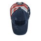 American Flag Ponytail Embroidered Hat
