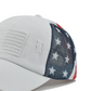 American Flag Ponytail Embroidered Hat