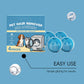 🐾 Catch Pet Hair Instantly! No-Snag Reusable Laundry Balls – The Ultimate Solution for Pet Owners 🧺
