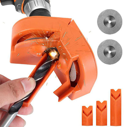🔧 Precision Portable Drill Bit Sharpener – Grinding Tool for 2-16mm Bits, Restore Sharpness in Seconds! ⚡