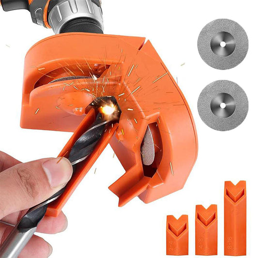 🔧 Precision Portable Drill Bit Sharpener – Grinding Tool for 2-16mm Bits, Restore Sharpness in Seconds! ⚡