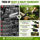 🔋 Powerful Cordless Mini Electric Chainsaw – With Long-Lasting Battery & Safety Lock for Precise Cutting 💪