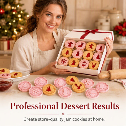 🔥 Buy 1, Get 1 Free 🏆 Holiday Christmas Cookie Cutter Set